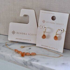 Kendra Scott Necklace & Earrings SET (Never Worn - BRAND NEW!)